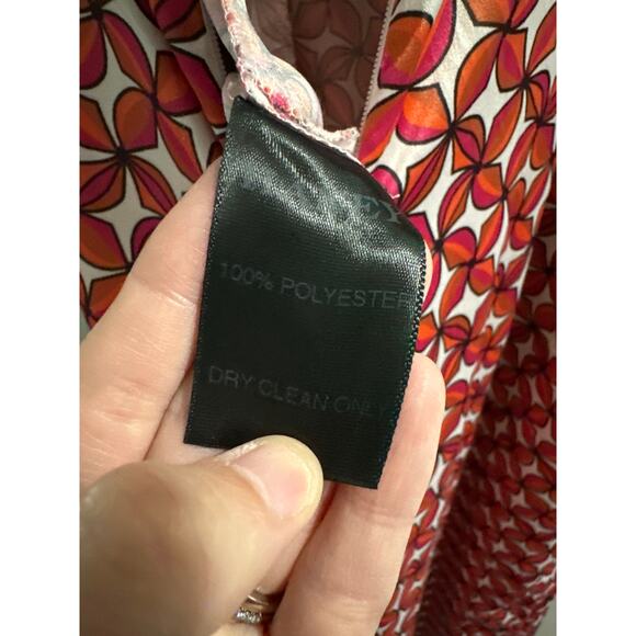 🔴Haney Printed Bea Jumpsuit Size 4 - Picture 9 of 16